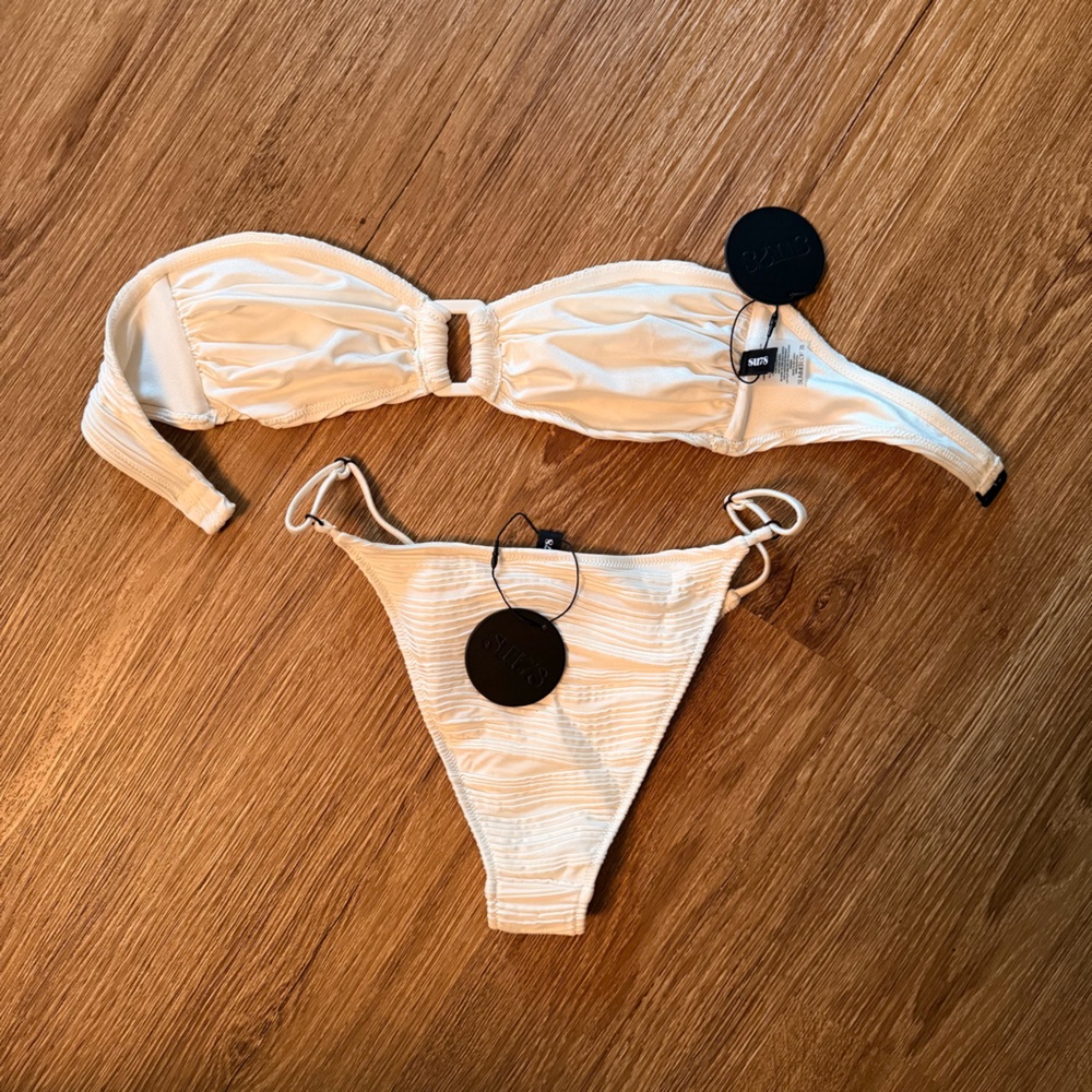 Cream Bikini Set